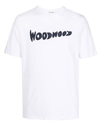 Wood Wood Sami Logo Print T Shirt