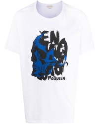 Alexander McQueen Skull Graphic Print T Shirt