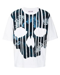 JUST IN XX Skull Print T Shirt