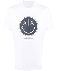 Armani Exchange Smile Capsule Cotton T Shirt