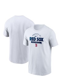 Nike White Boston Red Sox Primetime Property Of Practice T Shirt