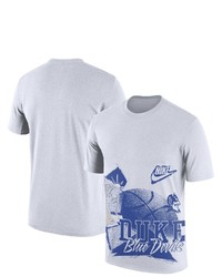 Nike White Duke Blue Devils Basketball 90s Hoop Max T Shirt At Nordstrom