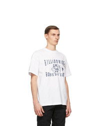 Billionaire Boys Club White Greetings Logo T Shirt