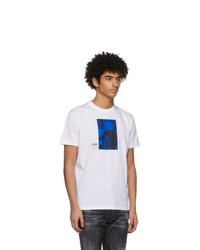 DSQUARED2 White Ibrahimovic Edition Punk T Shirt