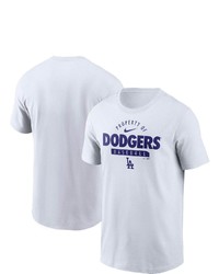 Nike White Los Angeles Dodgers Primetime Property Of Practice T Shirt At Nordstrom