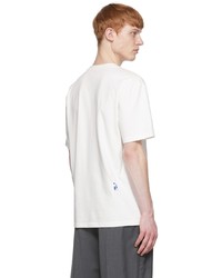 Ader Error White Twin Heart T Shirt