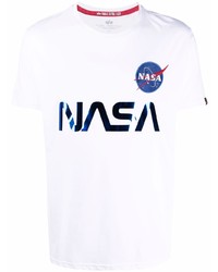 Alpha Industries X Nasa Reflective Loog T Shirt