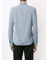BOSS Geometric Pattern Long Sleeve Shirt