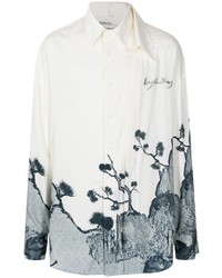 Feng Chen Wang Graphic Print Long Sleeve Shirt