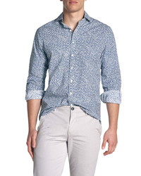 Rodd & Gunn Ocean Grove Regular Fit Print Button Up Shirt
