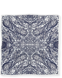 Anna Coroneo Wooster Printed Silk Square Scarf