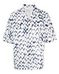 Officine Generale Graphic Print Shirt