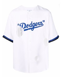 Off-White La Dodgers Cut Out Shirt