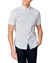 Good Man Brand On Point Slim Fit Short Sleeve Button Up Shirt