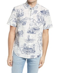 Reyn Spooner Our Paradise Tailored Hawaii Print Short Sleeve Shirt