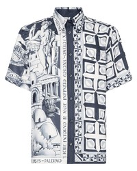 Dolce & Gabbana Printed Short Sleeve Shirt
