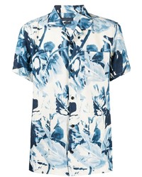 Glanshirt Printed Short Sleeved Shirt