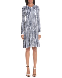 Calvin Klein 205W39nyc Stripe Rib Knit Dress