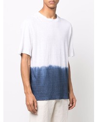 120% Lino Tie Dye Linen T Shirt