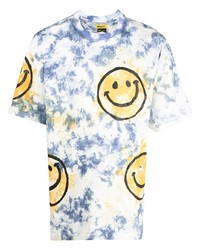 MARKET Tie Dye Smile Cotton T Shirt