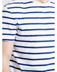 Topman Navy Costa Stripe T Shirt