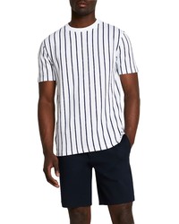 River Island Slim Stripe T Shirt