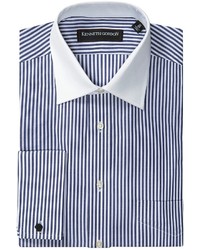 Kenneth Gordon Bengal Stripe Dress Shirt