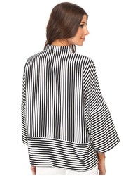 Adrianna Papell Oversized Drop Shoulder Blouse