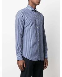 Xacus Stripe Print Shirt