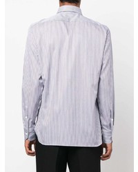 Zegna Candy Stripe Long Sleeve Shirt