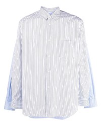 Comme Des Garcons SHIRT Comme Des Garons Shirt Stripe Print Panelled Shirt