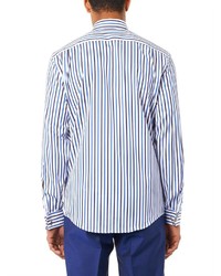 Paul Smith London Byard Striped Double Cuff Shirt
