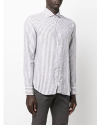 Barba Long Sleeve Stripe Shirt