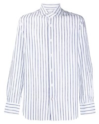 Mazzarelli Long Sleeved Striped Shirt