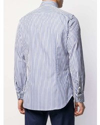 Canali Slim Fit Striped Shirt