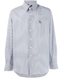 Billionaire Striped Button Up Shirt