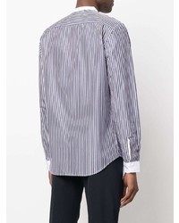 Orlebar Brown Striped Collarless Shirt