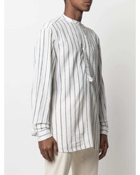 Lardini Striped Long Sleeve Shirt