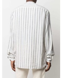 Lardini Striped Long Sleeve Shirt