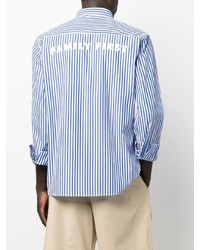 Family First Striped Long Sleeve Shirt