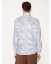 Brunello Cucinelli Striped Long Sleeve Shirt