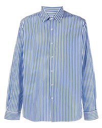 Family First Striped Long Sleeve Shirt
