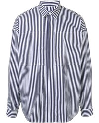 Juun.J Striped Long Sleeved Shirt