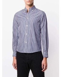 Balenciaga Striped Shrunken Shirt