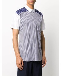 Comme Des Garcons SHIRT Comme Des Garons Shirt Multi Stripe Short Sleeve Shirt