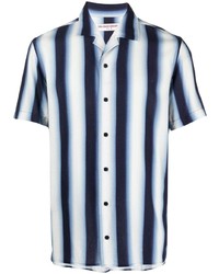 Orlebar Brown Hibbert Stripe Print Shirt