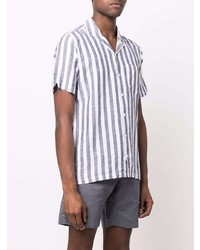 Orlebar Brown Striped Short Sleeve Shirt