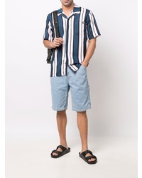 Dickies Construct Striped Short Sleeved Shirt
