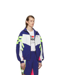 Vetements Blue And White 90s Tracksuit Jacket