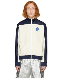 JW Anderson Off White Embroidered Patch Sweatshirt